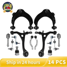 For 2003-2006 07 Honda Accord Lower Upper Control Arms Left Right Suspension Kit