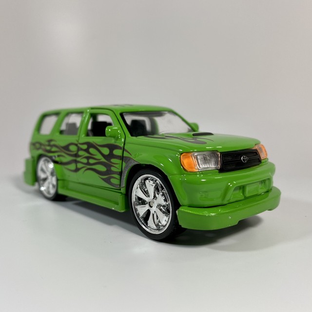 Tins Toys Toyota 4Runner Hilux Surf T50688 5 25 Diecast Green 5 spoke EBay