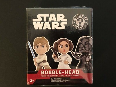 MYSTERY MINIS CLASSIC STAR WARS BLIND BOX BOBBLE HEAD *SEALED*