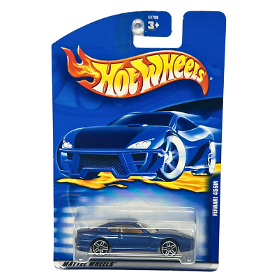 Hot Wheels Ferrari 456M Blue 1:64 Diecast Version 2 | eBay