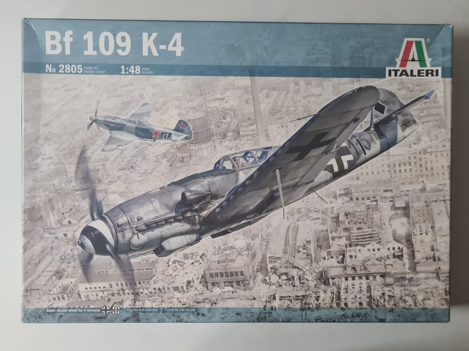 Italeri Messerschmitt Bf 109 K-4 Model Kit 2805 in 1:48 Scale