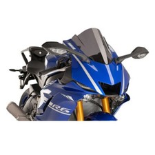 PUIG Z-RACING PARABRISAS HUMO OSCURO 14-1/4" YAMAHA 2022-2024 R7 / 17-2020 YZF-R6