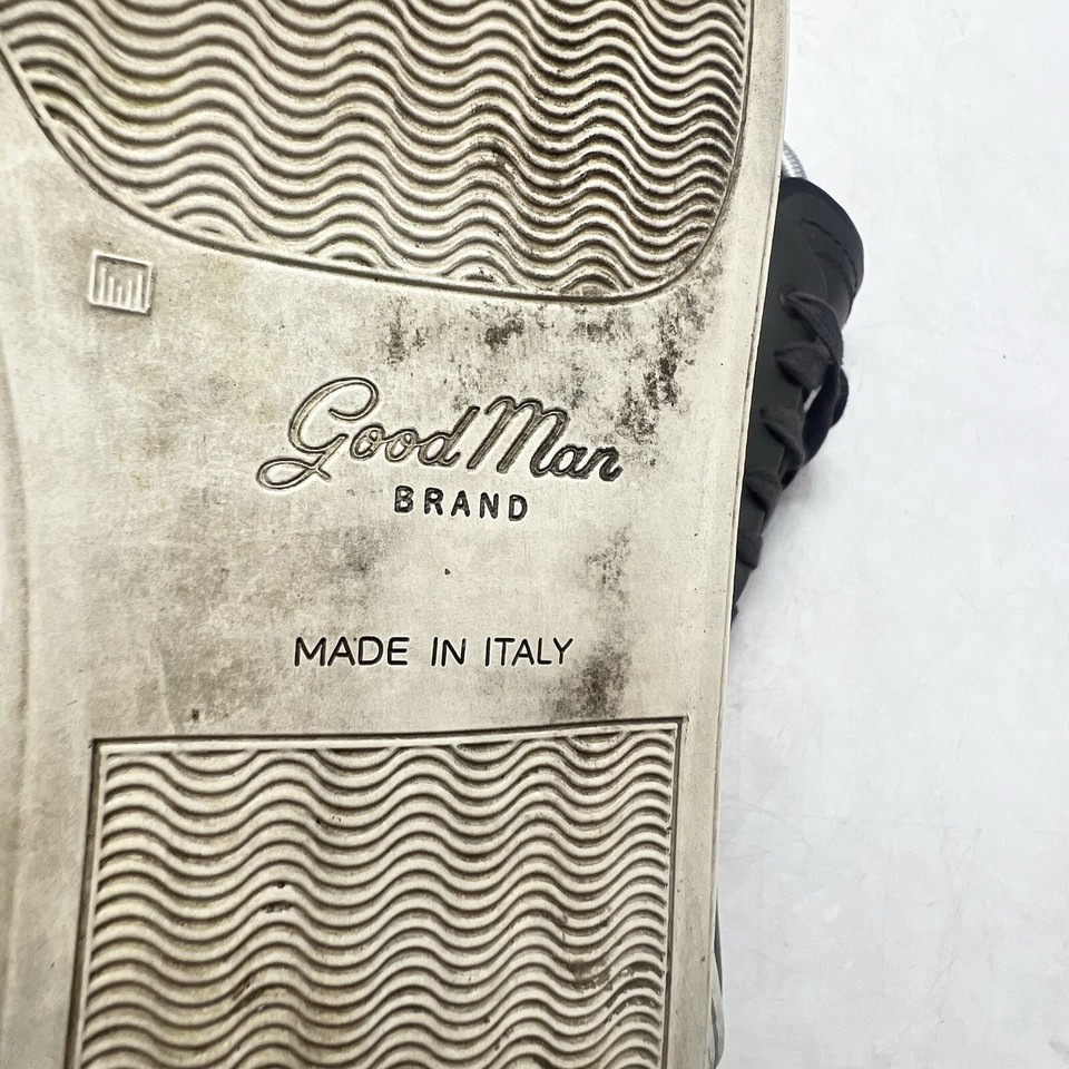 Good Man Brand Shoes MEN US 11 Sneakers Gray Leather Upper Made In