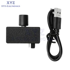 2pc PWM Speed Regulator 4Pin Fan Speed Controller USB to Type-C PWM Fan Governor