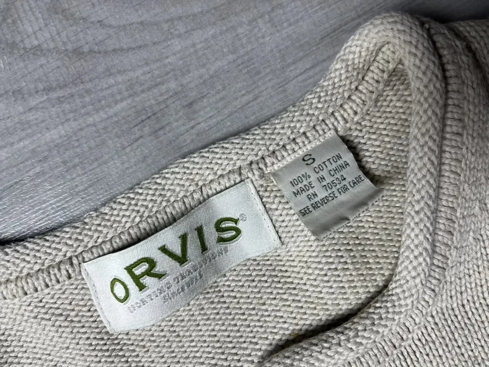 Orvis Cárdigan Suéter Jersey Mujer Talla Pequeña Foto 4 de 4