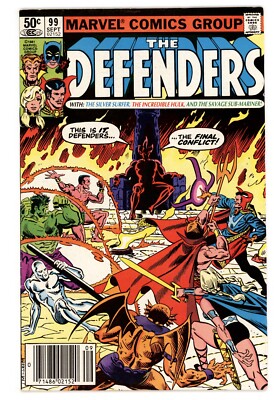 Defenders #99 VF+ 8.5 1981 Newsstand Edition Al Milgrom Cover