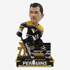 Evgeni Malkin Pittsburgh Penguins Reverse Retro Jersey Bobblehead NHL Hockey