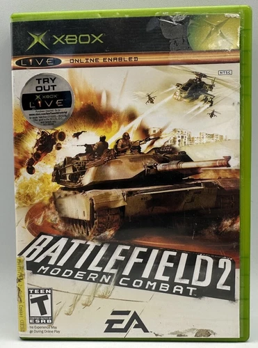 Battlefield 2 Modern Combat Microsoft Xbox Manual Included Online Enabled 2005