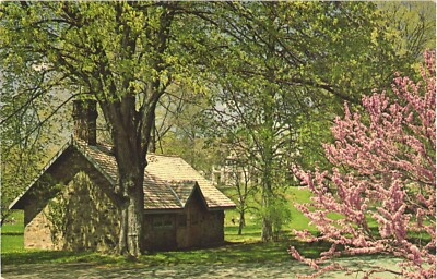Ringwood NJ Ringwood Manor State Park Old Blacksmith Shop Chrome Postcard 1962