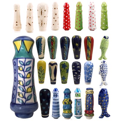 Handmade Light Cord Pulls Ceramic Handle TOGGLE Blinds Curtains ...