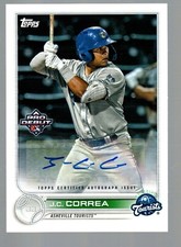 2022 Topps Pro Debut Autographs #PD-66 J.C. Correa
