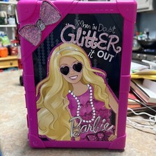 Barbie Doll Carry Case/2015/when in doubt glitter it out/ Barbie Pink Sunglasses