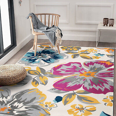 Rugshop Area Rug Modern Floral Design Turkish Carpet Rugs Rugshop Area Rug Modern Floral Design Turkish Carpet Rugs