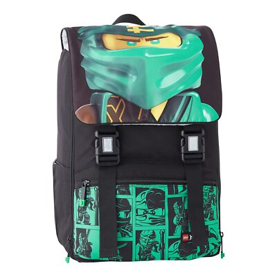 LEGO NINJAGO Lloyd Green 32L Extendable School Backpack | Children's Unisex Backpack