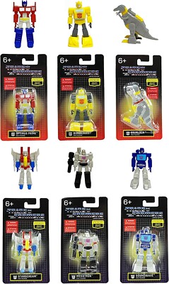 TRANSFORMERS LIMITIERTE EDITION 2,5'' MINIFIGUREN 6 ZUM SAMMELN OFFIZIELLES HASBRO-SPIELZEUG 