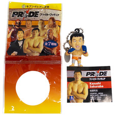 Kazushi Sakuraba key chain toy Figure UWF PRIDE MMA DOLL with pack