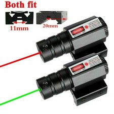 Tactical Red/Green Laser Sight Picatinny Rail Mount for Pistol Handgun Gun Rifle
