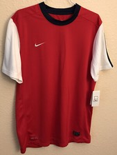 New Nike Soccer Jersey..Size Medium!! Red/White/Navy Blue..#12!!