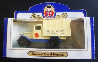 Oxford Die-Cast ''British Legion Poppy Factory'' Modell CO32 
