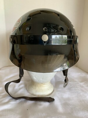 fg-2 by hjc dot helmet HJC FG-2 DOT BLACK Motorcycle Half Helmet w/Stickers Size Large