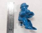 Vintage Plastic Driver blue 2" construction hardhat operator