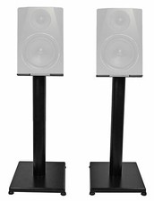 Rockville 21  Black Steel Studio Monitor Speaker Stands For Rockville APM6B