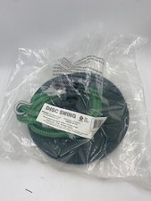 Creative Cedar Green Disc Swing with Rope Swing Set Play Set with Hardware