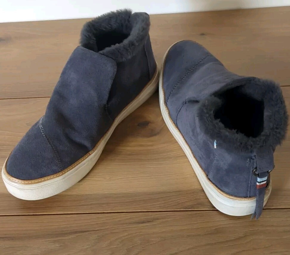 TOMS Boots Womens 10 Paxton Casual Comfort Platform Ankle Bootie