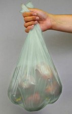 Pull-n-Pak 61004 14" x 18" Compostable 9 Mic Bags | 1900 per Case