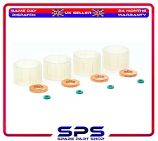 Seal Washer O Ring Set Protector Injector For Citroen Peugeot 1.6 Hdi 1982.G6