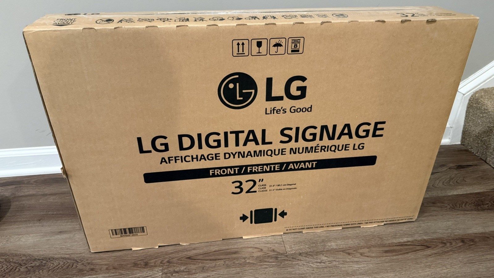LG 32&rdquo; Digital Signage Display 32SE3KD-B Full HD Commercia