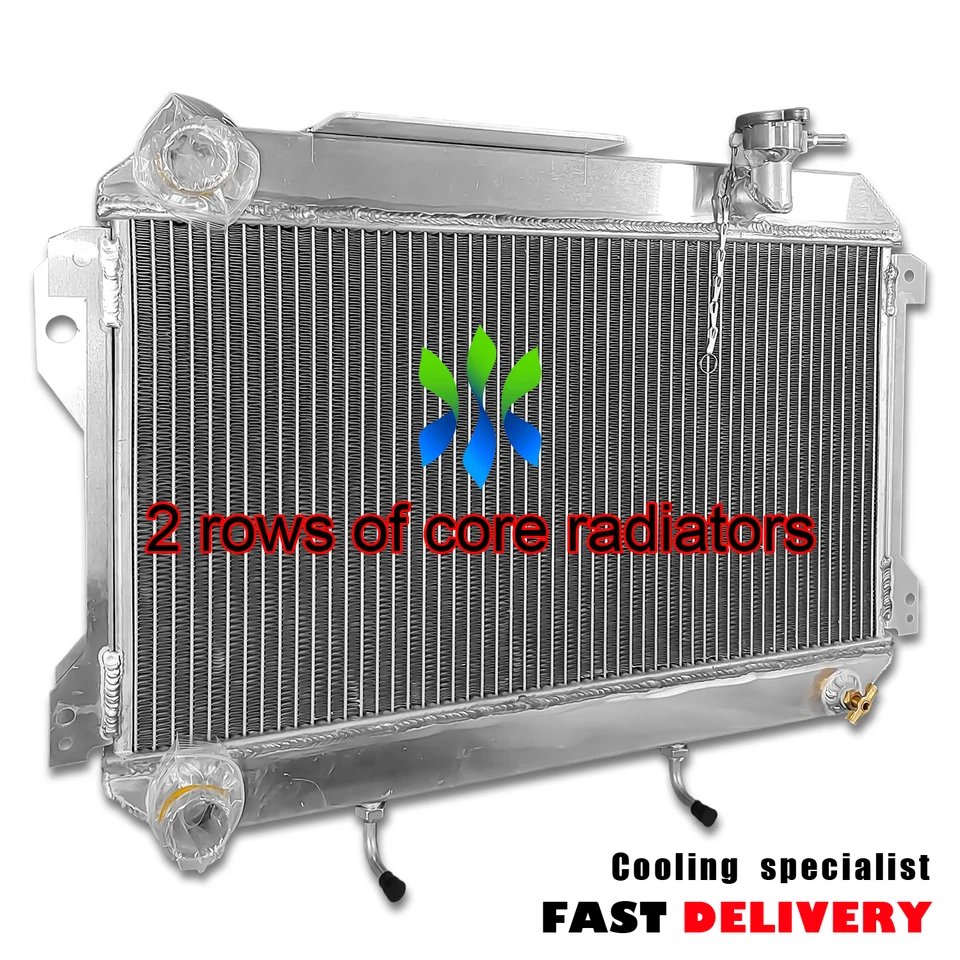 All Aluminum Radiator For 1980-1982 1981 Toyota Corolla AT/MT Performance Cooler - Imagem 4 de 4