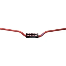 Renthal Fat Handlebar - 673 - Trials 100 Bou/Lampkin - Red 673-01-RD