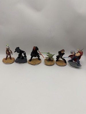 6x Disney Infinity 3.0 Figuren Bundle Star Wars & Marvel 6er Set PS3 PS4 Wii U
