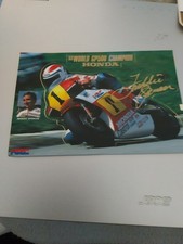 FREDDIE SPENCER HONDA GP500 CHAMPION STICKER