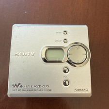 SONY Walkman Portable MiniDisc Recorder Net MD MZNE410 MiniDisc Working G2U