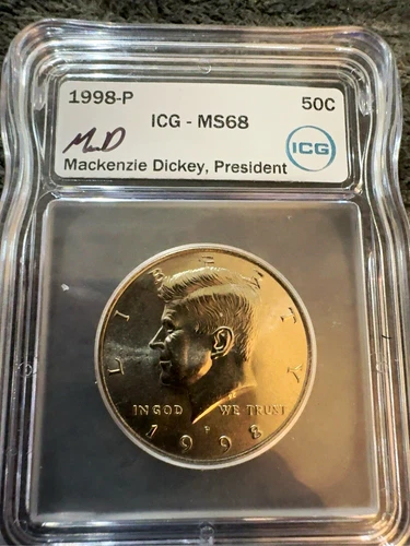 1998-P Kennedy Half Dollar — photo from another recent sale