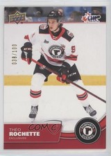 2021-22 Upper Deck CHL Exclusives 38/100 Theo Rochette #24 00jz