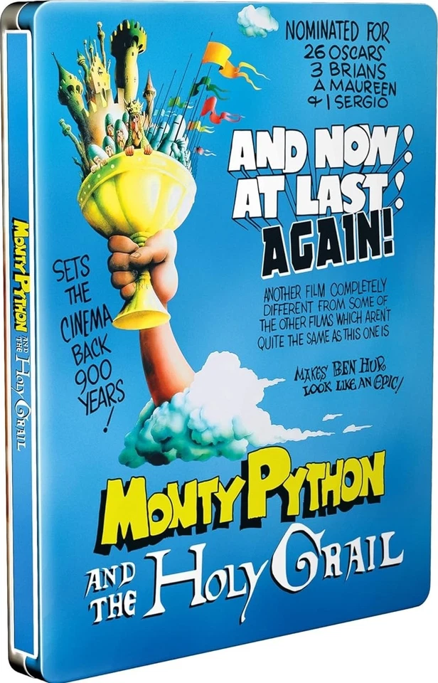 Steelbook Monty Python And The Holy Grail (4K / Blu-ray) NEW - Image 2 of 3
