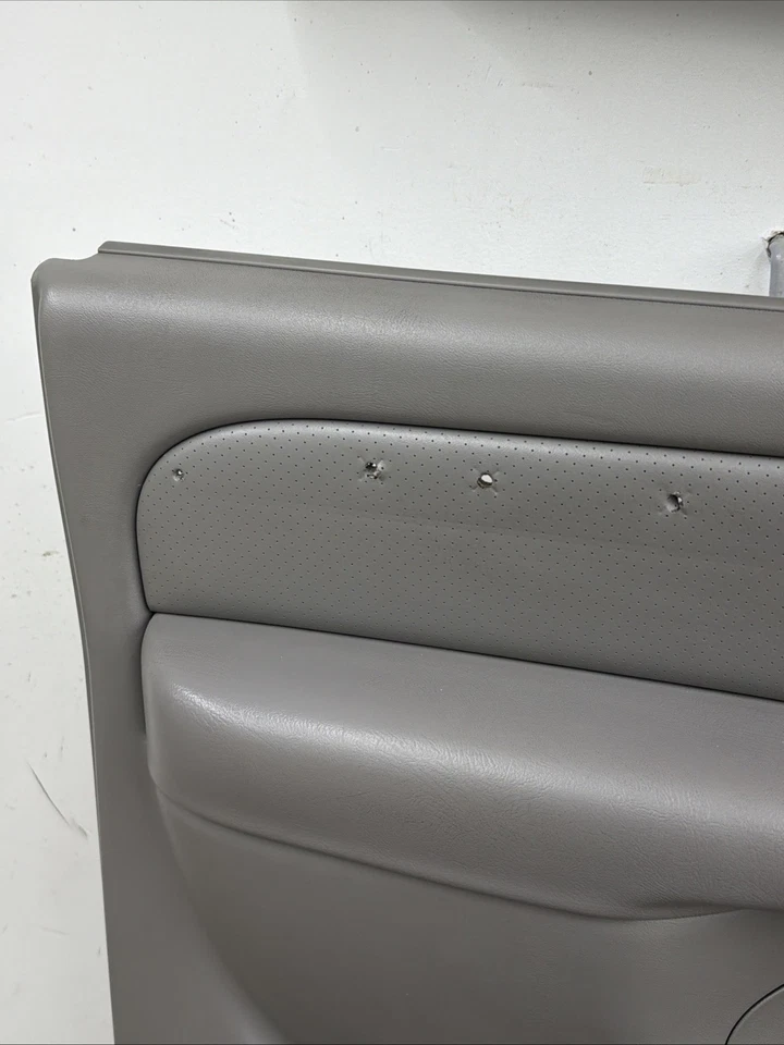 03-07 Cadillac Escalade Chevy GMC Juego de paneles de puertas delanteras eléctricas OEM peltre Foto 3 de 4