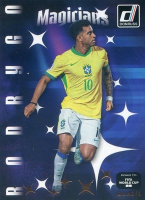 2025-26 Panini Donruss Road To FIFA World Cup RODRYGO #4 Magicians