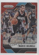 2016-17 Panini Prizm Ruby Wave Prizm Marco Belinelli #99 0i21