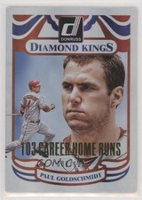2014 Donruss Diamond Kings Gold Career Stat Line 86/103 Paul Goldschmidt #11 z7h