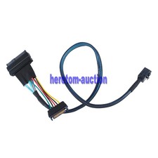 SFF-8639 68P Straight PWR to SFF-8643 36P Mini SAS U.2 Cable for 2.5 NVMe SSD