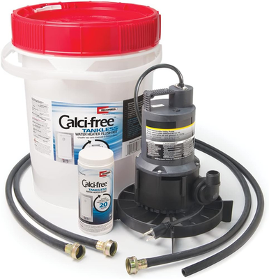 #ad Calci Free Tankless Water Heater Cleaner Restore Flow amp; Pressure in 20 Min $429.99