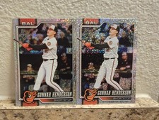 2026 Topps Series 1 Celebration #46 Gunnar Henderson Confetti & HoloFoil Orioles
