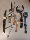 Vintage MEN'S & LADIES WATCH LOT JULES JURGENSEN ELGIN SEIKO FOSSIL SOME RUN