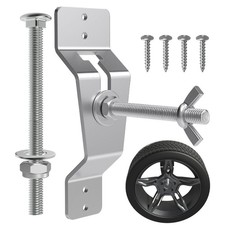 Wall Mount Spare Tire Carrier for Enclosed Trailer,Universal Wheel Bracket Trail