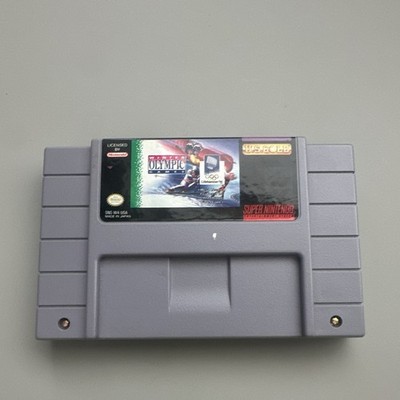 U.S. Gold Winter Olympic Games: Lillehammer '94 SNES Olympics Sports NTSC-U/C