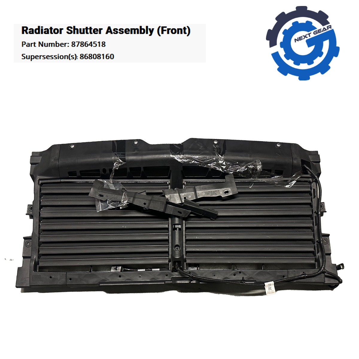 Radiator Active Shutter For 2021 2022 2023 2024 Chevy Tahoe Suburban 87864517